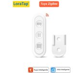 LoraTap ZigBee 3.0 Tuya Smart Life Blinds Pushbutton 80*80 Switch Remote Control Google Assistant Alexa