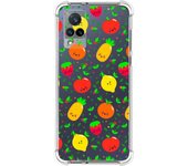 Funda Silicona Antigolpes para Vivo V21 5G diseño Frutas 01 Dibujos