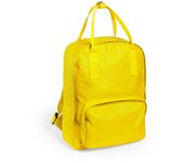 DAM Mochila Soken en poliéster 600D de desenfadado diseño urbano, con resistentes asas a juego. 29x19x39 Cm.