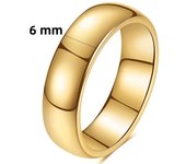 2mm 4mm 6mm 8mm  Gold Domed High Polish Comfort Fit Tungsten Wedding Band Ring for Men Women  Size 5-12
