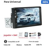 Navifly 7inch HD Touch Screen 2 din Car Radio For Universal MP5 Player Autoradio Multimedia Player 2DIN Auto audio Navigation BT