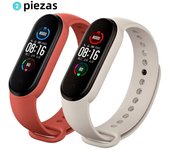2PCS Watchbands for Xiaomi Mi Band 7 bracelet Miband 5 6 NFC Replacement Wristband Sport Silicone correa mi band 7 6 3 4 8 strap