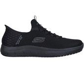 Skechers Work: Summits - Colsin Zapatillas deportivas para hombre negras en textil y sintético 84165