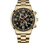 2023 Brand Men's Watches Luxury Stainless Steel Quartz Watch Man Leather Calendar Sports Wristwatch Luminous Clock reloj hombre