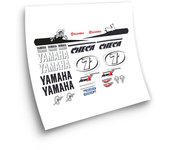 Kit de Pegatinas compatibles con moto Scooter Yamaha Aerox checa 7