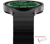Quick Fit Stainless Steel Strap for Samsung Galaxy Watch 6classic 47mm 43mm 4/5/6 40mm 44mm NO Gaps Bracelet for Watch 5Pro 45mm