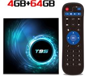 T95 Smart TV Box Android10 2.4G/5G Dual WIFI 6K HD Supports Multiple Video Formats Multimedia H616 Quadcore-Cortex-A53 BT 5.0
