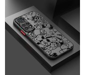 Cartoon Dog SSnoooppy For Redmi Note 12 12S 12T 11 11T 11E 10 10S 9 9T 8 7 Pro Plus 5G Frosted Translucent Phone Case