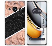 Funda Silicona para Realme 11 Pro / 11 Pro+ Plus 5G diseño Mármol 07 Dibujos
