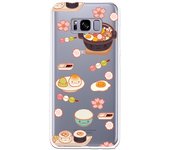 Funda original compatible con Samsung Galaxy S8 - Patron comida asiatica