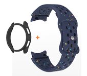 Soft Silicone Strap+Case for Samsung Galaxy Watch 7 6 5 4 40/44mm 5Pro45mm Sport Band for Galaxy Watch6 Classic 47/43mm Bracelet