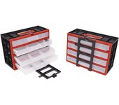 Gerimport Caja Herramientas Modulares 4 Cajones 31x22x4cm