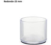 4 Pcs/Set Silicone Pads Transparent Table And Chair Leg PVC Caps Round Bottom Foot Cover Non-slip Furniture Floor Protector Pads
