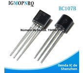 10pcs BC107B TO-92 BC107B BC108B BC109B TO-92 BC237B BC107 BC108 BC109 BC237 TO92 Transistor