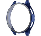 Glass+Case for samsung Galaxy watch 4 44mm 40mm Accessories PC all-around Anti-fall bumper cover+Screen protector Galaxy watch4
