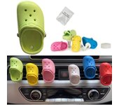 1 pieza de Creatividad en forma de Zapato de aromaterapia ventilación de Aire del coche perfume