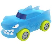 Goo Jit Zu- Coche Se Estira 3 Veces Más de Su Tamaño, Ruedan de Verdad 12X6cm (BANDAI)