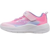 Skechers  MICROSPEC ADVANCE Zapatilla Deportiva Velcro Niña Rosa