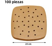 Air Fryer Paper Disposable Steamer Liners Kitchen Bakeware Papers Baking Non-Stick Steaming Mat Oil-absorbing Paper for Fryer