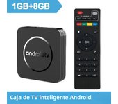HOT Android Mortal Q5S ​​4K Smart Tv Box Allwinner H3 Support  2.4G Wifi  16GB 8GB Memory Streaming Media Player Set Top Box