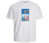 Jack & Jones Camiseta Hombre JORPALMA PHOTO TEE SS CREW NECK