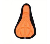 4 Colors Ultra-Comfortable Soft-Touch Silicone 3D Gel Pad Cushion Cover for MTB Mountain Bike Cycling - Enhance Your Long Ride Experience with Extra Support and Shock Absorption