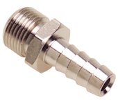 Racor macho espiga manguera 10 - 3/8 (blister 2 piezas)