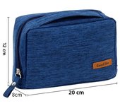 Portable Electronic Storage Bag Earphone Case Wires Charger Digital USB Gadget Cable Handbag Organizer Pouch Accessories Supply