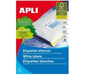 Etiquetas Adhesivas Apli 01263/ 64.6 x 33.8mm/ 100 Hojas