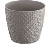 Prosperplast Maceta ORIENT 9L - Alta Capacidad - Diseño Elegante - Resistente a la Intemperie