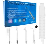 Skin Care Treatment High Frequency Massage Machine With Comb Beauty Device High Frequency Ozone Therapy Wand