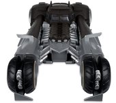 Dc multiverse vehículo white knight batmobile (gold label) 18 cm