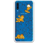 Funda original compatible con Samsung Galaxy A50 - A50s - A30s - Garfield Trazos y Color