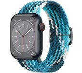 Braided Solo Loop For Apple Watch Band 44mm 40mm 49mm 45mm 41mm 38mm Elastic Nylon Bracelet IWatch Series 8 3 SE 6 7 Ultra Strap