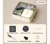 Sewing Box Set Portable and Multifunctional Hand Sewing Storage Box  Mini Travel Household Sewing Box Set Sewing Kit