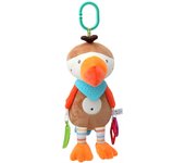Lindo mordedor calmante muñeco cachorro conejo colorido cascabeles juguete de peluche con sonajero juguete de papel para bebé
