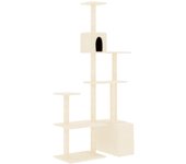 Rascador para Gatos con postes de isal gris Claro 72 cm