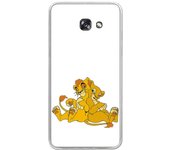 Tumundosmartphone Funda Gel Tpu para Samsung Galaxy A5 (2017) Diseño Leones Dibujos