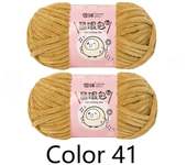 2pcs X100g Hand Knitting Thread Yarn Crochet DIY Doll Yarn For Hand Knitting DIY Hats Scarves