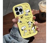 Cartoon S-Snoopy Cute Phone Case For iPhone 16 14 13 12 11 Pro Max 11 12 13 Pro 15 Plus XR XS Max Anti Fall Soft Covers Y2k