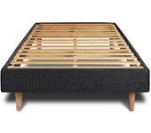 Somier de láminas 90x190 cm - Tejido Lienzo mate - Kit de montaje