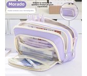 Cute Multi Layer Pencil Case Pouch, Large Capacity Pen Case Bag,Durable Stationery Storage Bag For Students, School&Office