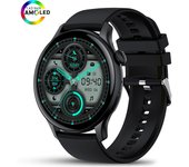 deportes bluetooth pantalla HK85 smartwatch AMoled1.43 siempre brillante llamada smartwatch oxígeno sanguíneo presión arterial multi