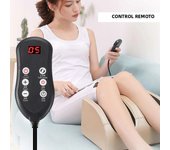 Electric Foot Massager Heating Therapy Hot Compression Shiatsu Kneading Roller Muscle Relaxation Pain Relief Foot Spa Machine