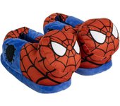 CERDÁ LIFE'S LITTLE MOMENTS - Pantuflas en forma de casa 3D con aplicaciones de Spiderman, pantuflas oficiales de Spiderman para niños, comodidad y diversión para los talla grande pequeños