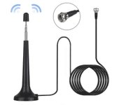 Radio Aerial For Hifi System Indoor, Ancable Fm Indoor Radio Antenna For Tuner Stereo Amplifier Home Cinema System Home Theater System Hifi Receiver W