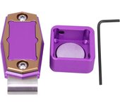 Mini caja de tiza de billar magnética portátil, soporte para tiza de taco con clip de fijación, accesorios deportivos para billar