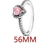 New In Hot Sale Necklace Pink Earrings Charm Beads Fit Pandora Bracelet Diy Accessories Pendant Jewelry Women Gift Jewelry Sets