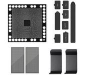 Dust Proof Mesh Filter Jack Stopper Kit Cover for Xbox Series X Game Console Plastic Accessories Plugs Pack Protector
