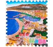 Domínguez - Imán Resina Málaga Sello
